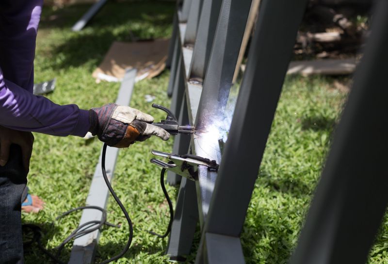 Fencing Project in Progress
